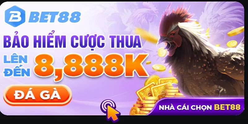 Hoàn trả cược thua Bet88 hỗ trợ người chơi bảo toàn số vốn