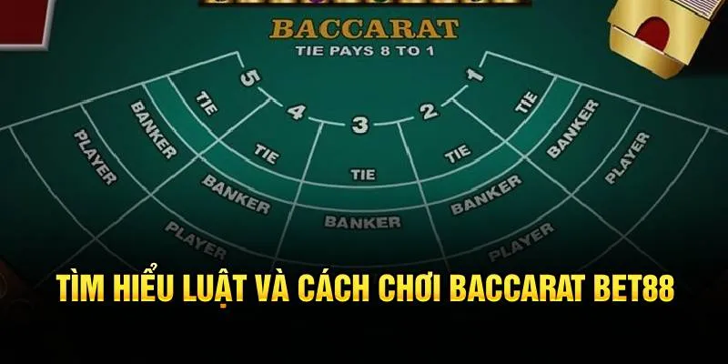 Tìm hiểu luật Baccarat Bet88 